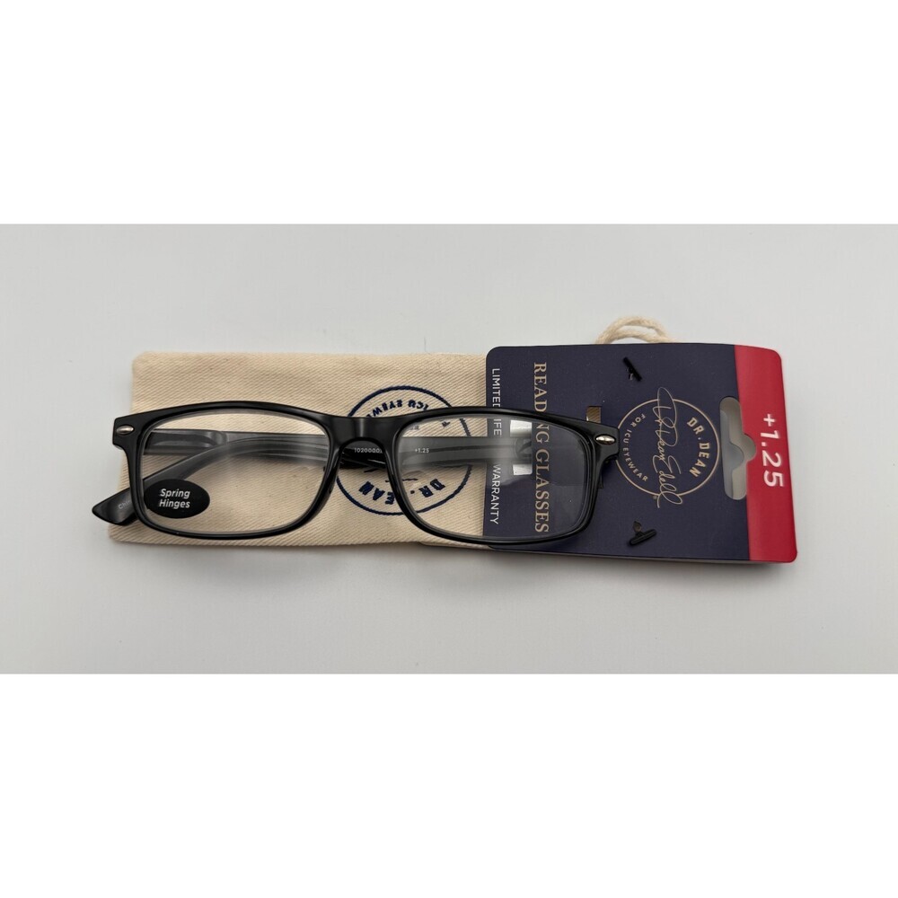 ICU Eyewear Dr. Dean Edell Brentwood Reading Glasses +1.25 Magnification Frame
